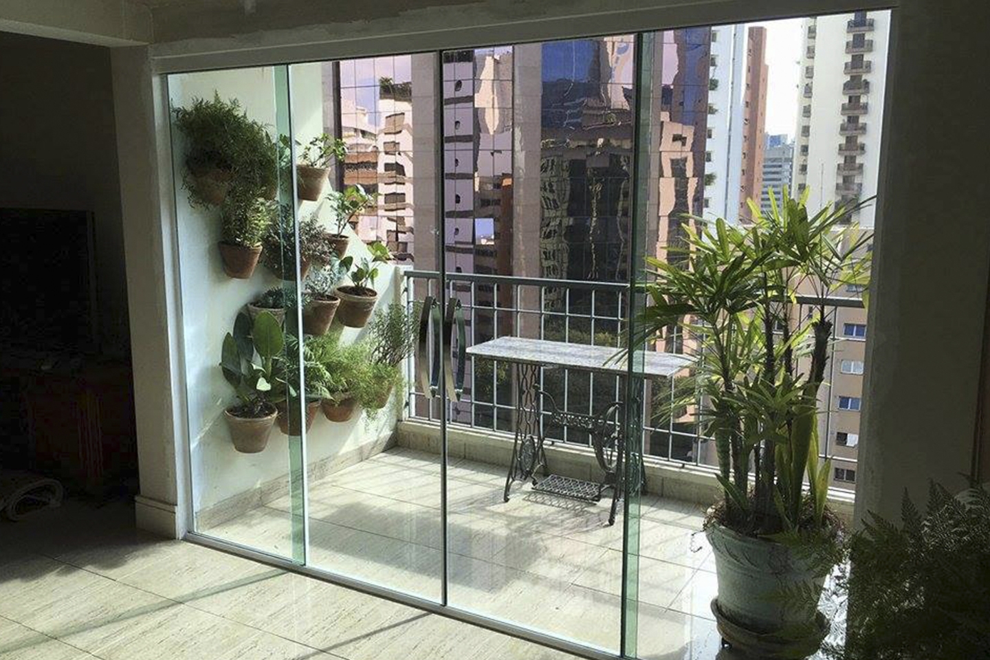 portas de vidro kalflex